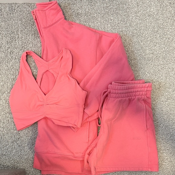 Aritzia Other - ARITZIA Golden Sweatfleece and Bra Set